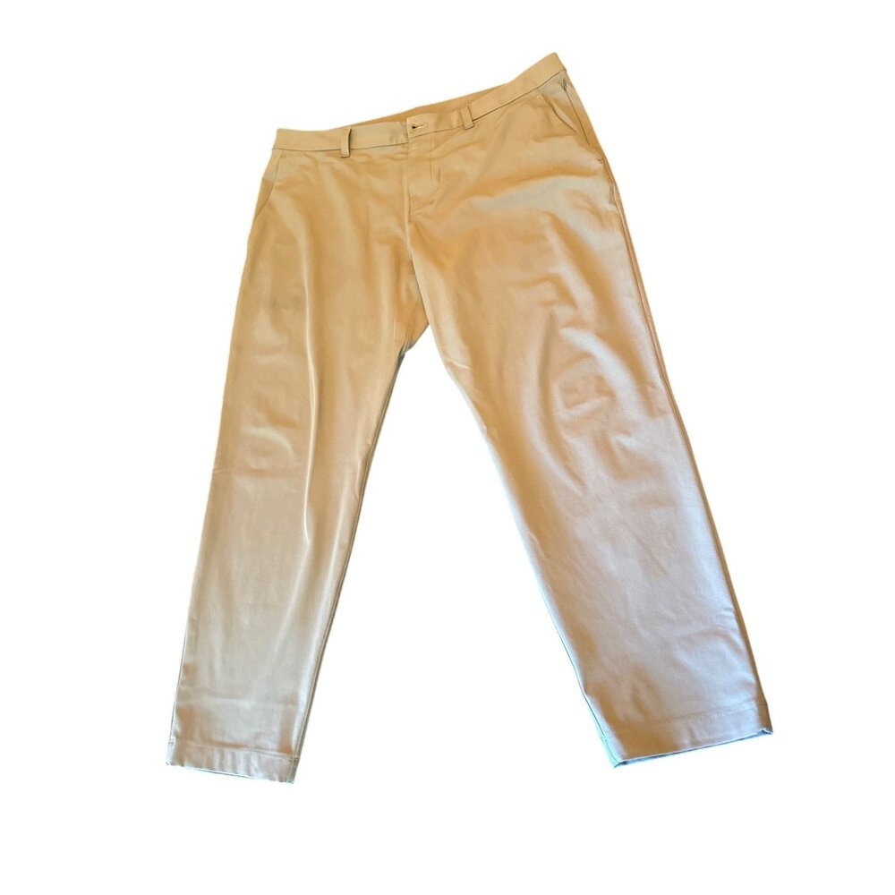 Lululemon‎ Mens Stretch Khaki Pants Size 38 Workout Casual Athletic
